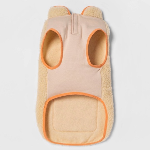 NWT Sherpa Dog and Cat Vest, Island Beige, Bouts & Barkley - Picture 3 of 8